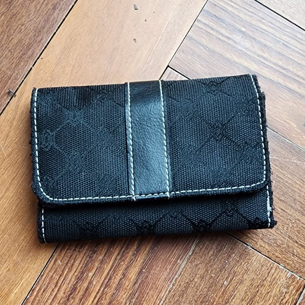 Target Small Black Fold-Up Wallet